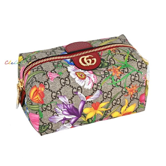 gucci pouch floral